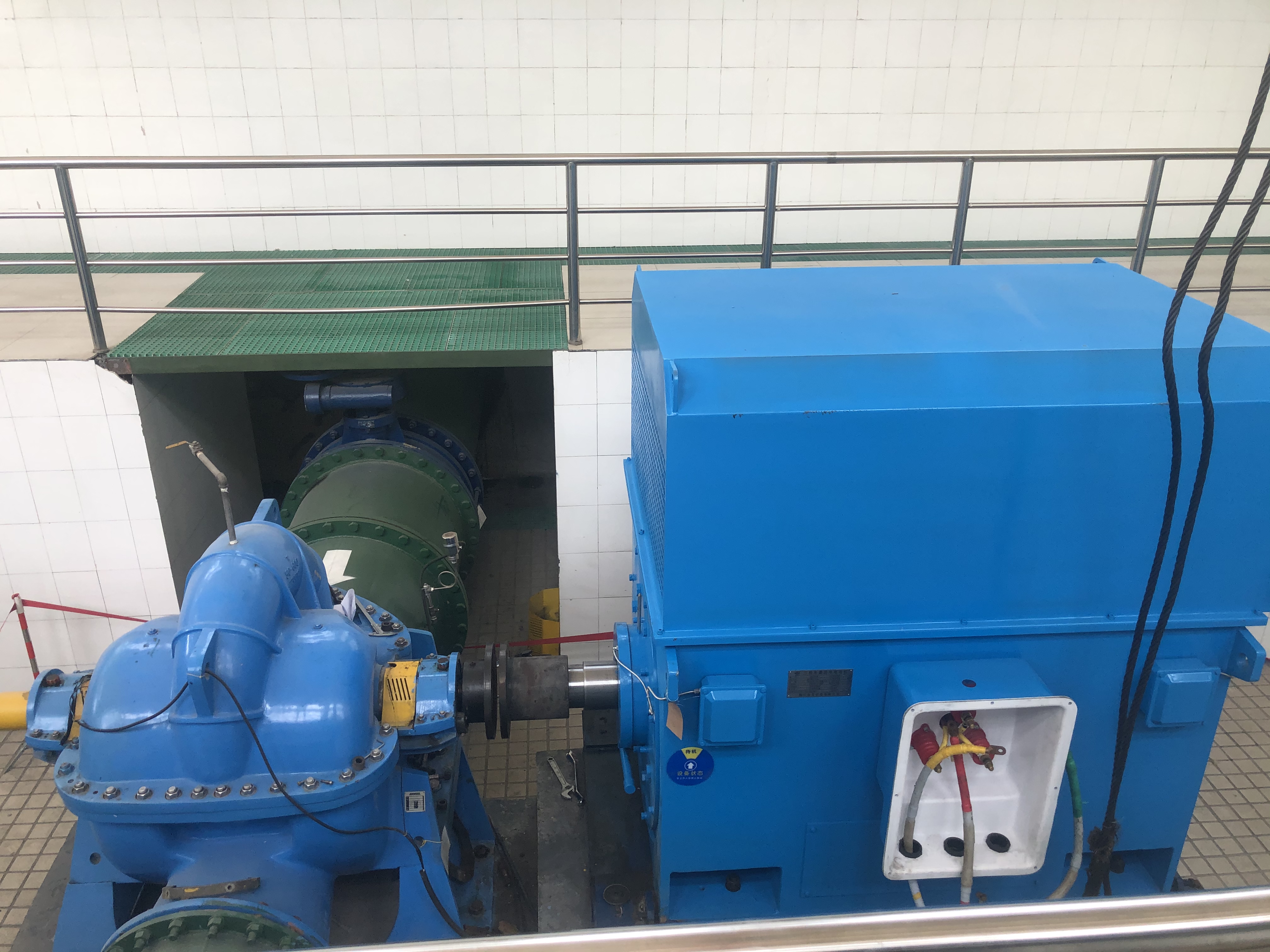千岛湖引水工程节能改造项目--采用永发机电高压永磁电机
